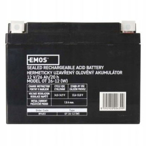 Akumulator AGM 12V 26Ah 12× 14