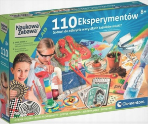 Zestaw Clementoni 110 eksperymentów 50720