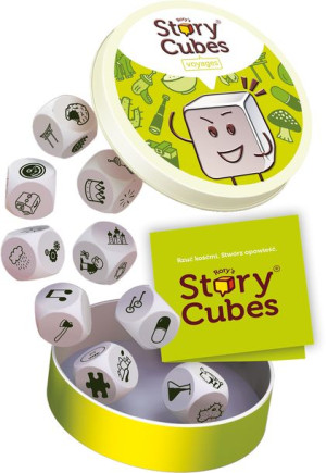 KOŚCI OPOWIEŚCI Story Cubes PODRÓŻE Gra PUSZKA EKO
