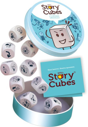 KOŚCI OPOWIEŚCI Story Cubes AKCJE Gra +PUSZKA EKO