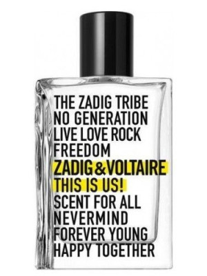 Zadig & Voltaire This Is Us! Eau de Toilette 50ml. PROMOCJA SALE2023