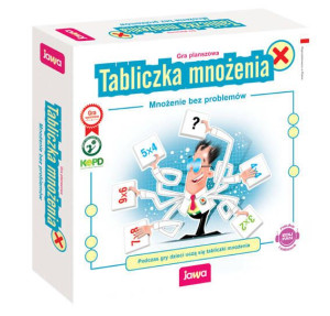 TABLICZKA MNOŻENIA gra planszowa do nauki liczenia