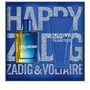 Zadig & Voltaire This Is Love Him Eau de Toilette 50ml. + Shower Gel 50ml