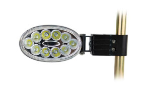 Owalna lampa robocza boczna 10 LED 30W