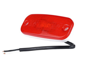 Lampa obrysowa tył LED czerwona 12-24V