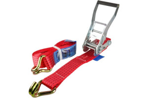 Pas transportowy z napinaczem 4M/50mm/5T czerwony