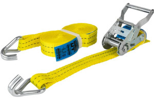 Pas transportowy z napinaczem 6M/35mm/2T żółty