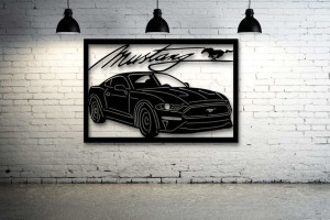 Dekoracja ścienna Ford Mustang