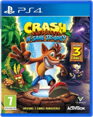 Crash Bandicoot N Sane Trilogy / Nowa / Ps4