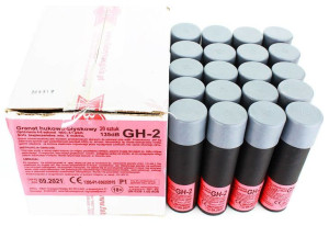 Zestaw - 20 X Granat Hukowo-błyskowy - Zawleczka - Gh-2 - B&g