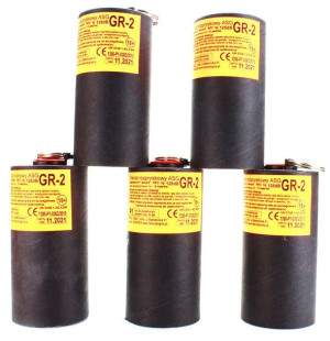 Zestaw - 5 X Granat Rozpryskowy - Zawleczka - Asg - Gr-2 - B&g