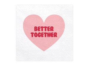 Serwetki Better Together - 33x33 cm - 20 szt.