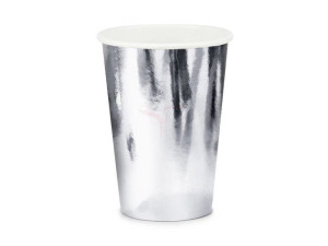 Kubeczki srebrne 220 ml - 6 szt.