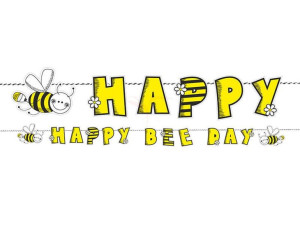 Baner Pszczółka - Happy Bee Day - 16,1 x 153cm