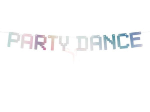 Baner Electric Holo - Party Dance opalizujący - 9.5 x 130 cm