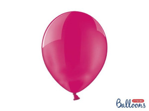Balony Strong 30 cm - Crystal Hot Pink - Różowy - 100 szt.
