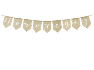 Baner Nowożeńcy - 23 x 155 cm