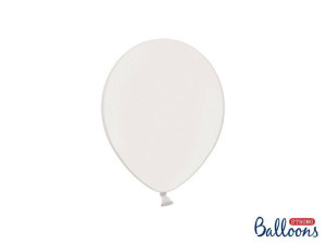 Balony Strong 23cm - Metallic Pure White - 100 szt.