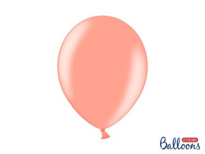 Balony Strong 30cm - Metallic Rose Gold - 10 szt.
