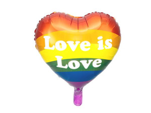 Balon foliowy Love is Love - 35 cm