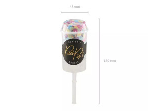 Konfetti Ręczne - Push Pop - Mix