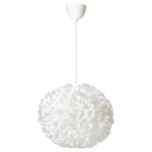 IKEA VINDKAST Lampa wisząca biały 50 cm