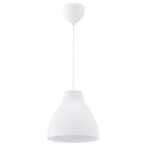 IKEA MELODI Lampa wisząca biały 28 cm