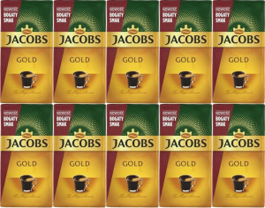 Kawa mielona Jacobs Gold 10x500g