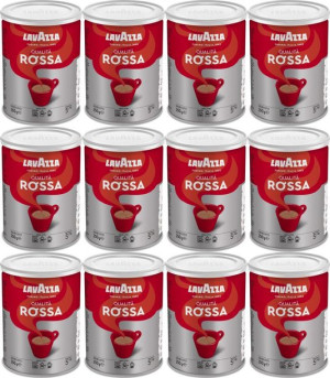 Kawa mielona Lavazza Qualita Rossa puszka 12x250g