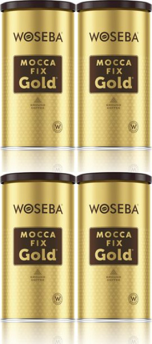 Kawa mielona Woseba Mocca Fi- Gold 4x500g