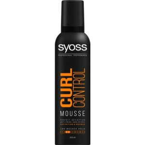 Syoss Curl Control Mousse, pianka do włosów kręconych, 250 ml