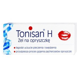 Tonisan H, żel na opryszczkę, 2 g