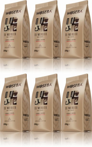 Kawa mielona Woseba Ti Meriti Crema E Aroma 6x250g