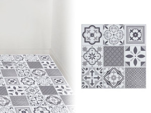 Płytki Podłogowe Kafle Orientalne Patchwork Szary