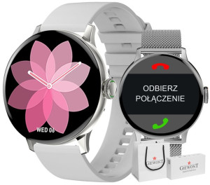 Smartwatch Damski Giewont GW330-2 Srebrny-Szary