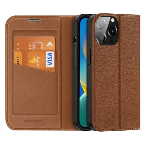 Etui Etui Dux Ducis Skin X2 Apple iPhone 14 Pro Max brązowy