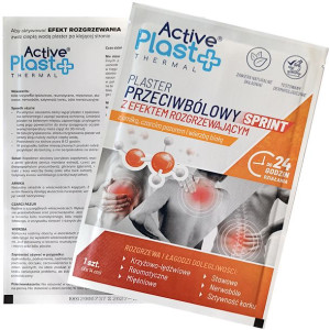 Active Plast Plaster Rozgrzewający Przeciwbólowy