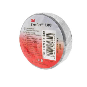 Taśma izolacyjna szara 19mmx20mx0,13mm TEMFLEX
