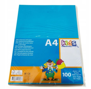 Papier kolorowy ksero A4 100 kartek 5 Kolorów po 20 kartek Pastelowe