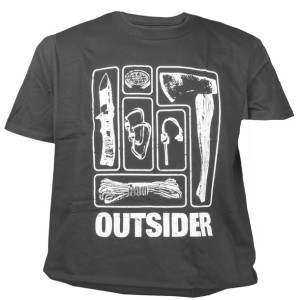 Koszulka męska TigerWood Outsider ciemnoszara XL