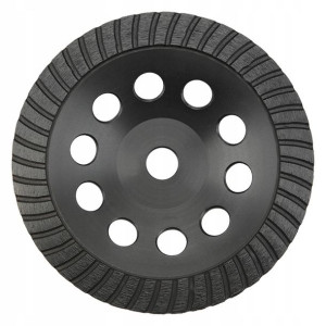 Tarcza diamentowa szlifierska 125x22.2x5mm, turbo GRAPHITE 57H890