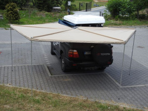 Zadaszenie wyprawowe FOX na stronę kierowcy 2m