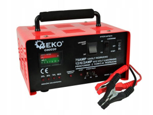 PROSTOWNIK Samochodowy GEKO 6/12V 20-120Ah ROZRUCH