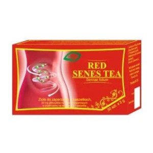Red Senes Tea (Red-Slim Tea), zioła do zaparzania w saszetkach, 2 g, 30szt