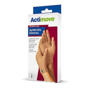 Rękawiczki dla osób z zapal stawów Actimove Arthritis Care, beżowe, r. M