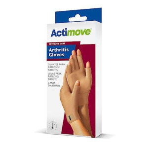 Rękawiczki dla osób z zapal. stawów Actimove Arthritis Care, beżowe, r. XL