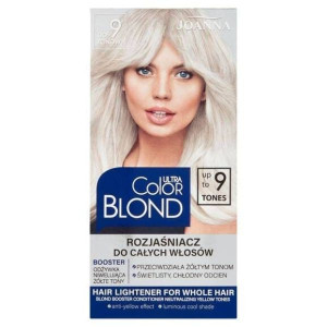 Rozjaśniacz do całych wł. Joanna Ultra Color Blond do 9 tonów, kremowy 1szt