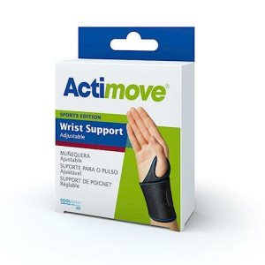 Stabilizator nadgarstka regul. Actimove Sports Edition czarny r. uniwer. 1s