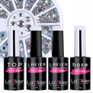 La'kier 2x lakier hybrydowy + BAZA TOP karuzela