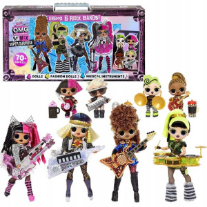 L.O.L. Surprise OMG Remix BoomBox zestaw z lalkami i figurkami
